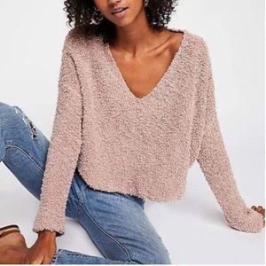 Free People Finders Keepers Cropped Sweater